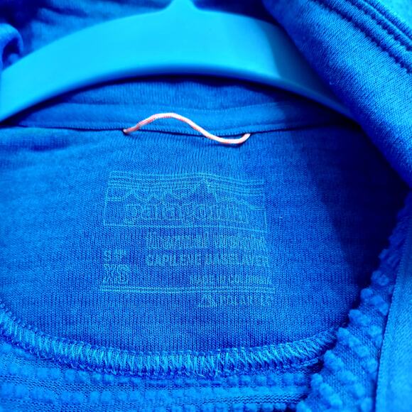 Patagonia Women's Capilene Thermal Weight Zip-Neck Blue Size XS - Picture 5 of 9